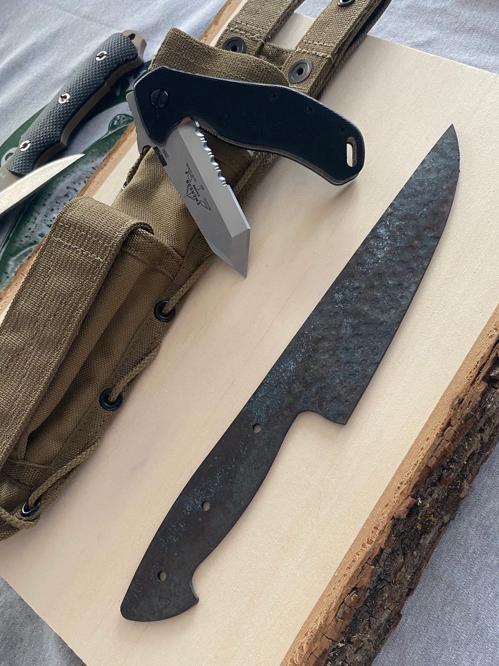 Made to Order Scarbon Steel Knife Blank Knife Making Etsy