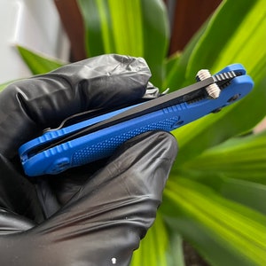 Benchmade Knife Double Step Titanium Thumb Stud - More Benchmade Listed