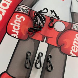 MINI Hang Keychain • Pocket Slip Hang Carry • Black Coated / 3x Mini Keychains Per Order Keychain Accessories Pocket Gear Stainless Steel