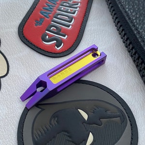 MIRCO-PRY • Limited Run • Beautiful Titanium Mini Tool • Purple