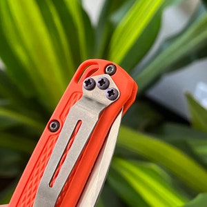 Benchmade Knives 3x Titanium Pocket Clip Screws / Benchmade Models Listed Below / Purple Phillips