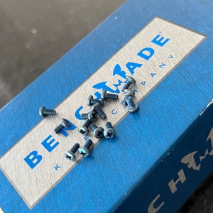 Benchmade Knives 3x Titanium Pocket Clip Screws / Benchmade Models Listed Below / Blue Phillips