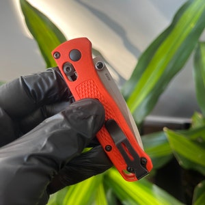 Many Benchmade Large Bugout • MINI EYES Thumb Stud • More Compatibility In Description • Hardware Upgrade • 1x Stud / Black Zirconium
