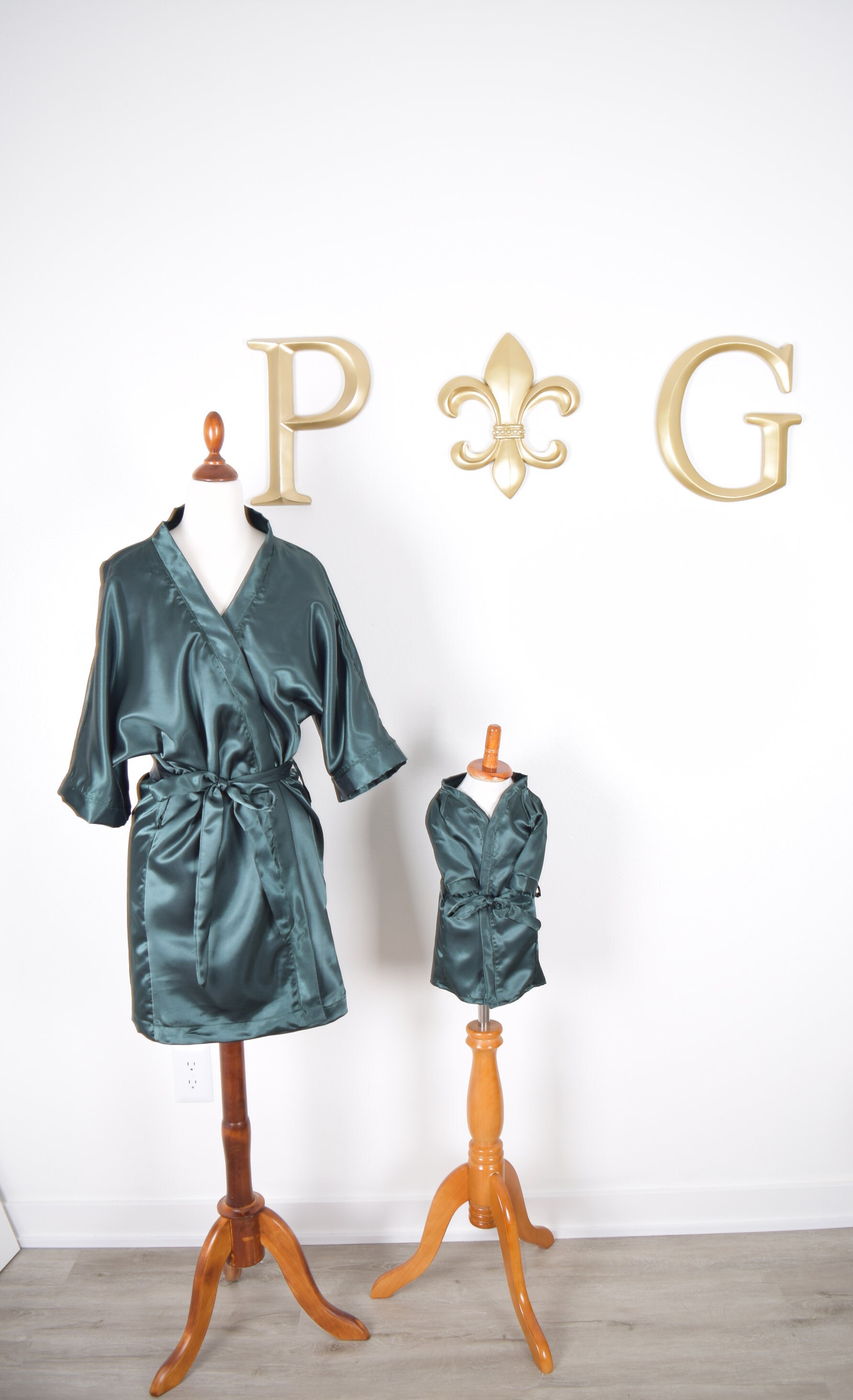 Matching Dog and Owner Bridesmaid Robe Bride Robe Matching Etsy