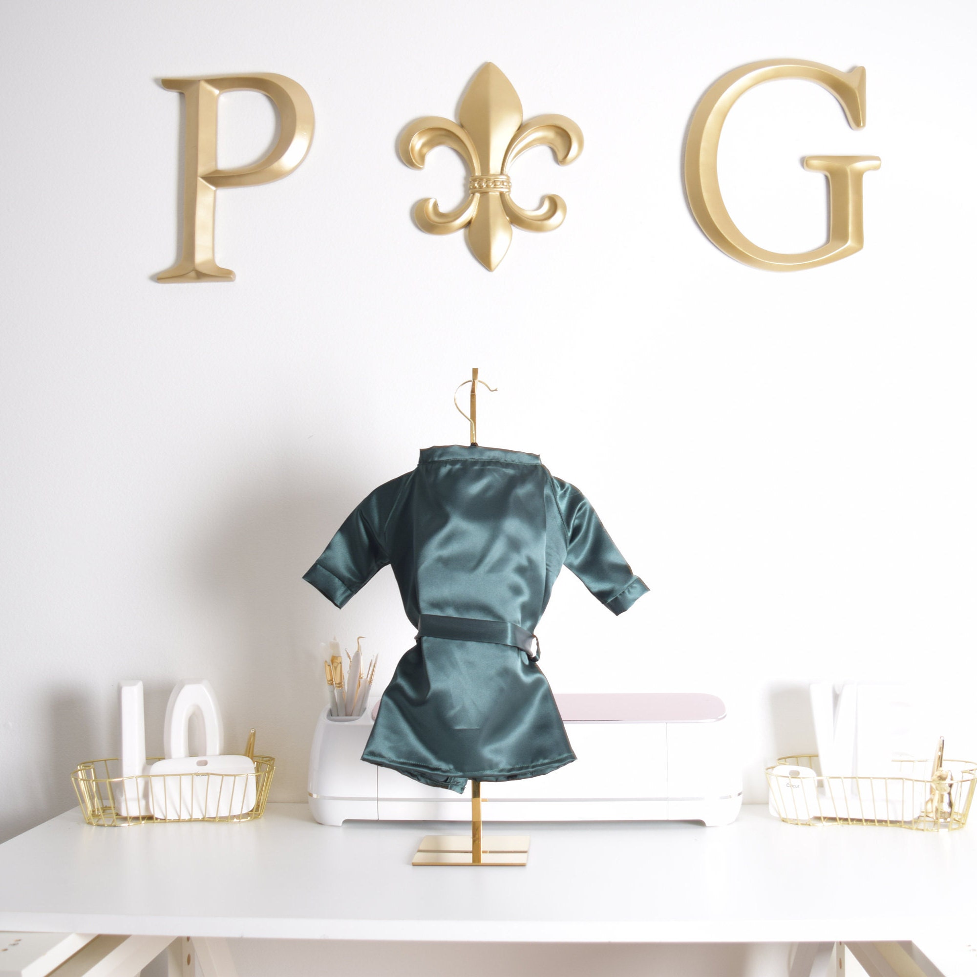 Matching Dog and Owner Bridesmaid Robe Bride Robe Matching Etsy