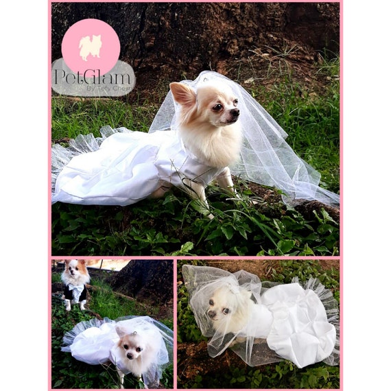 Dog dresses for weddings deals