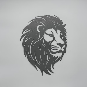 Lion Head / Metal Wall art / Metal Home Decor / Steel Wall Decor / Metal Sign