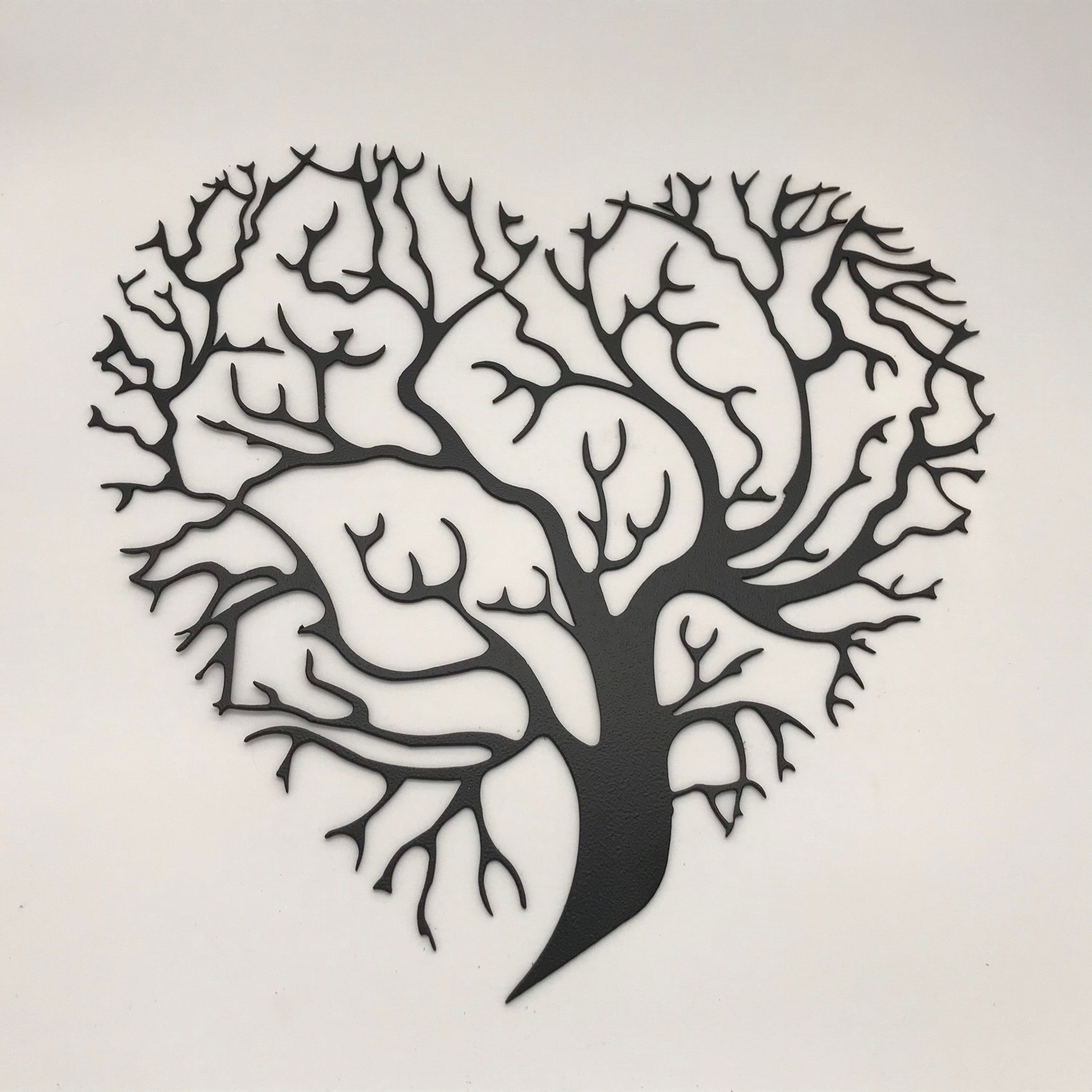 Heart Tree of Life Steel Wall Decor Metal Wall Art / Metal Etsy