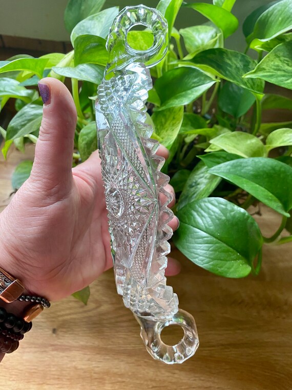 Vintage Glass Boatvintage Glass Etsy