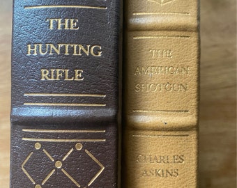 Vintage Firearms Classic Library Books Set Of Two-The American Shotgun-The Hunting Rifle-Gun Books