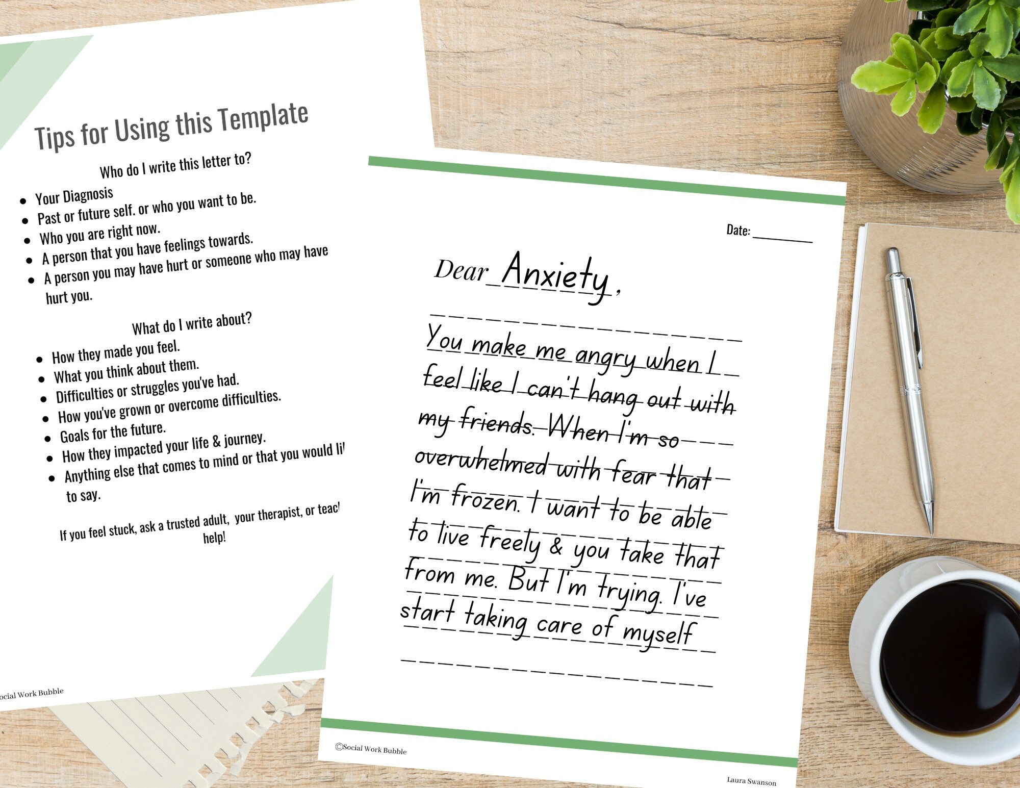 Therapeutic Letter Template to My Future Self (Instant Download) Etsy Therapeutic Letter Template to My Future Self (Instant Download) Etsy