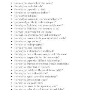 Icebreaker Questions for Teenagers in Therapy Get to Know Me Digital ...