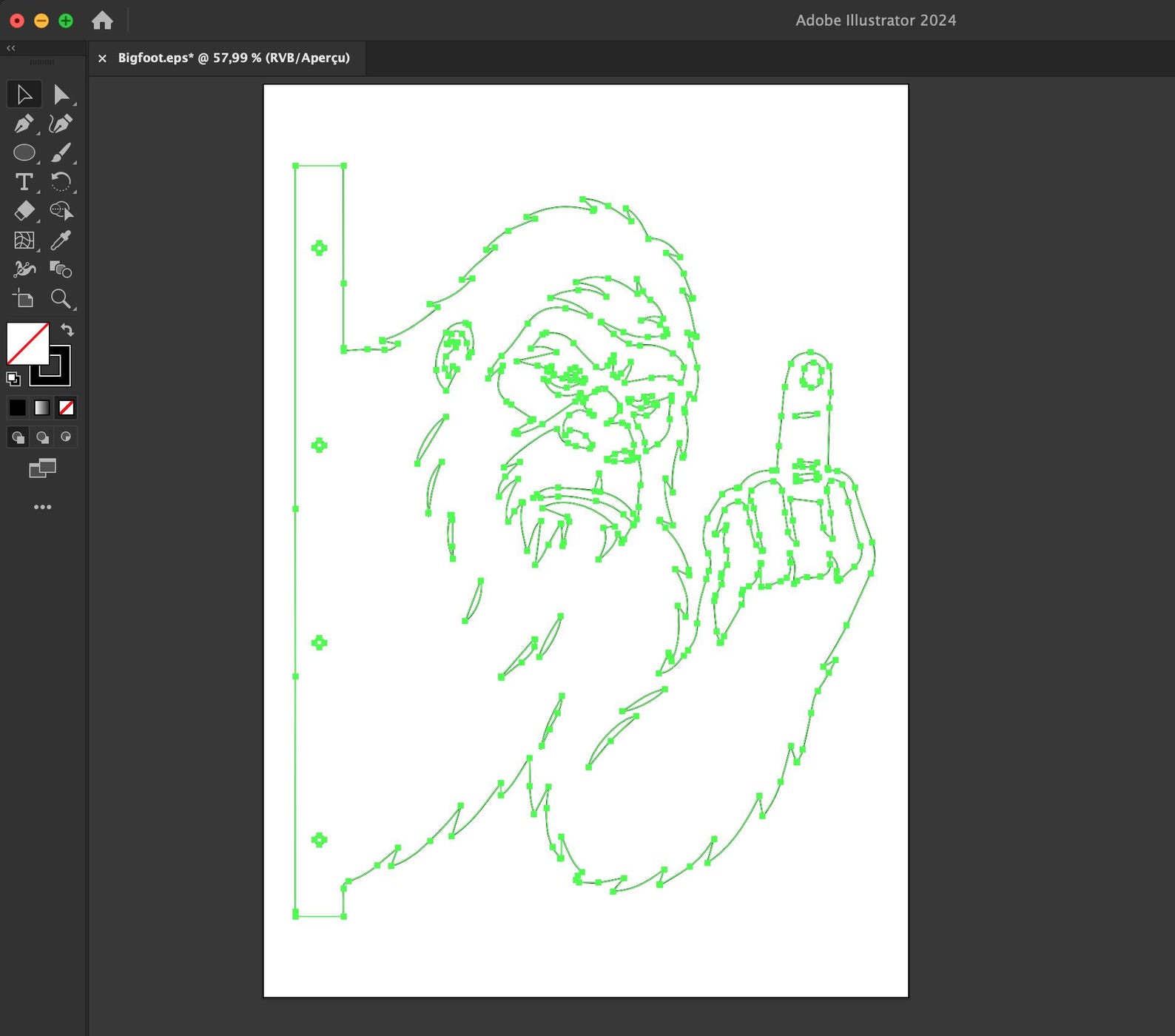 Middle Finger Dxf File Bigfoot Peeking Dxf File | Sasquatch Middle Finger Svg for Plasma ...