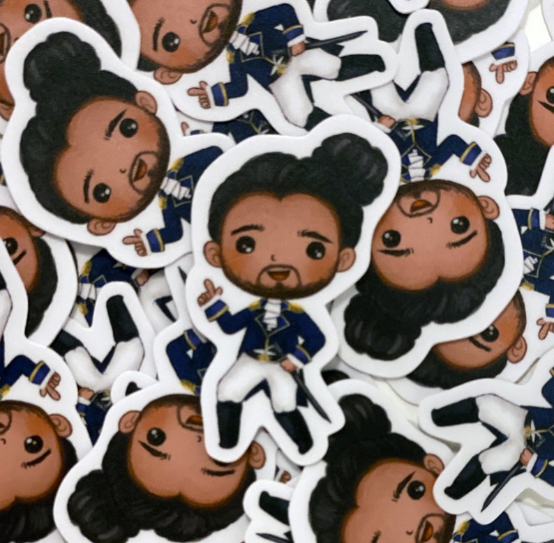 Hamilton Broadway Sticker Pack 3 Options Etsy