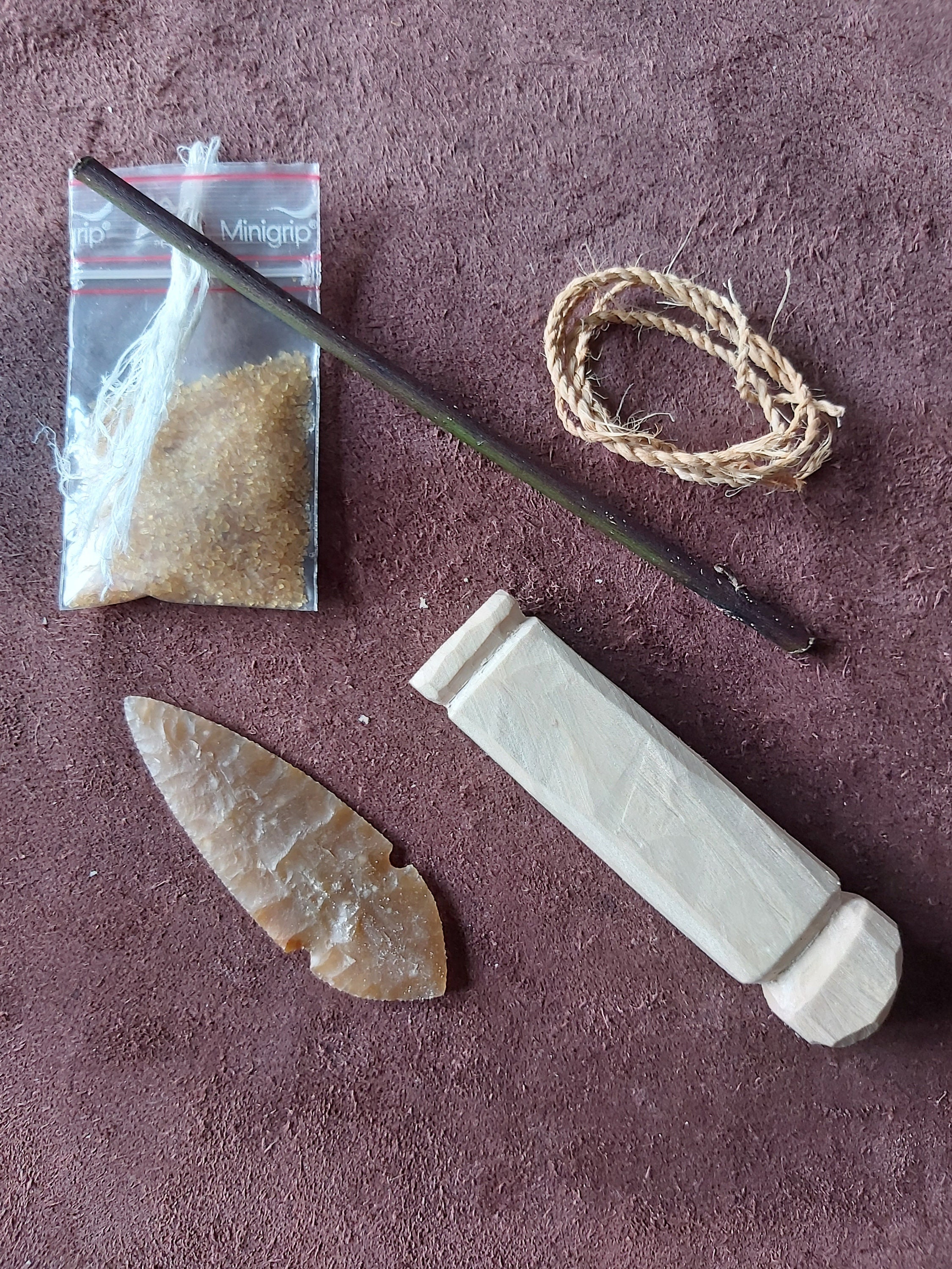 Kit de Fabrication Du Couteau d'ötzi | Silex Grand-Pressigny