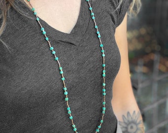 Turquoise & Copper Necklace/Bracelet