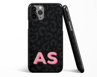 Monogram iPhone Case Personalized Large Initial iPhone 11 Case Custom iPhone 11 Pro Case iPhone X XS 7 8 Plus XR