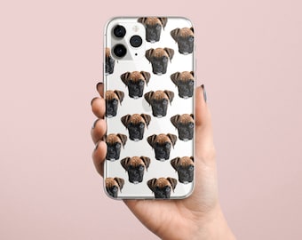 Dog iPhone Case Custom Pet Phone Case Dog Mom Gift Pet Photo Gift Custom Pet Case Pet Parent Gift, Iphone 12 13 Pro Max, Clear Phone Case