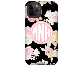 Preppy Monogram Iphone Case Personalized Monogram iPhone Case