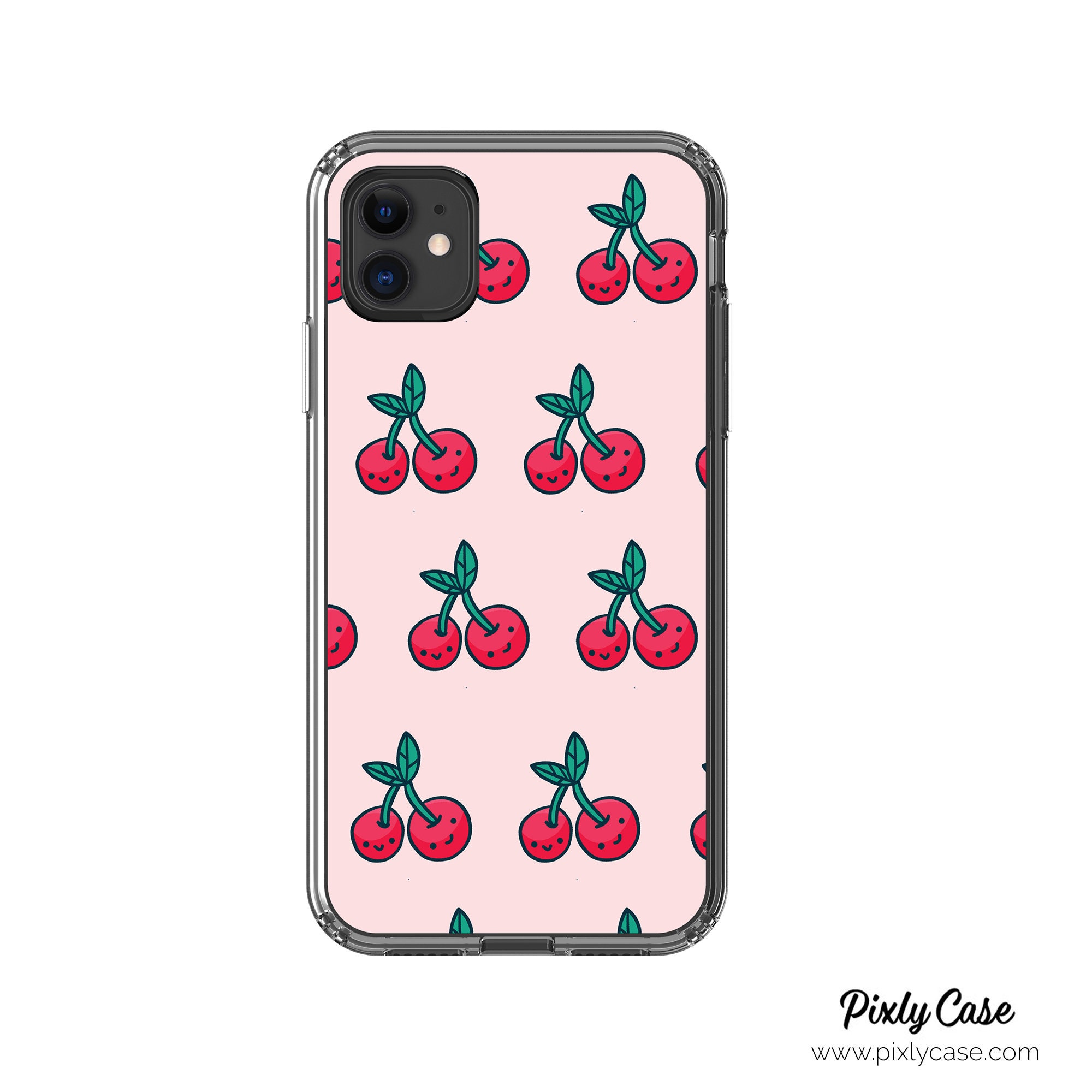Cherry Phone Case Iphone 11 Case Clear Phone Case for Iphone Etsy