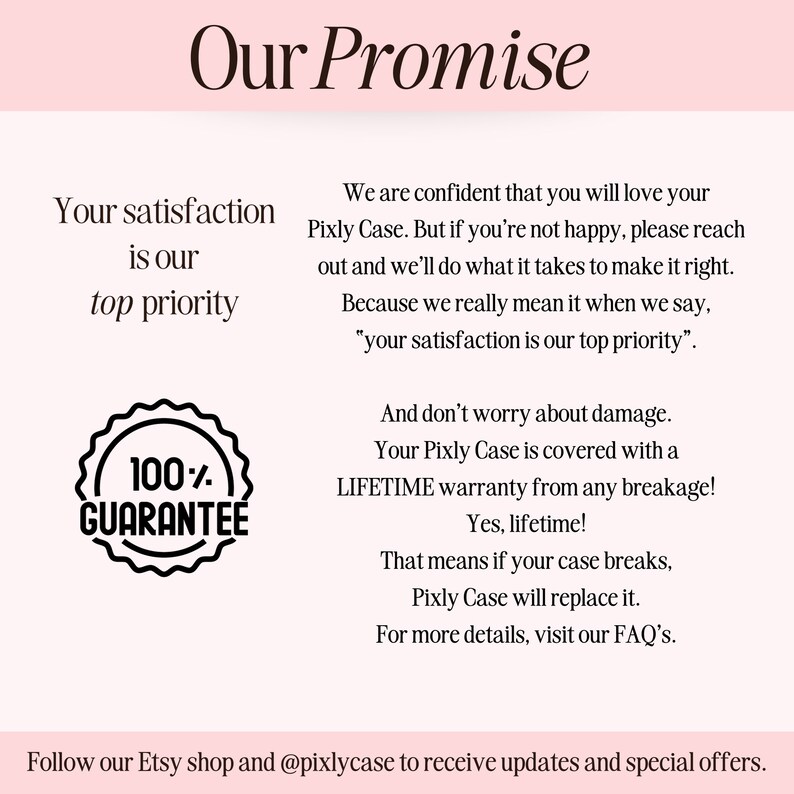 a pink poster with a black and white quote
