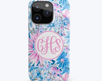 Monogram iPhone Case Personalized Phone Case Initial iPhone 15 Case Custom iPhone 14 Pro Case iPhone 13 12 11 Case XS 8 7 Plus XR Pixel