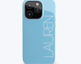 Name iPhone Case Personalized Large Name iPhone 11 Case Custom iPhone 11 Pro Case iPhone 12 XS 8 7 Plus XR Samsung Galaxy