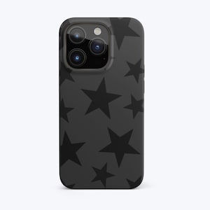 Star Phone Case Black Star Iphone Case Samsung Galaxy Google Pixel iPhone 14 Case, iPhone 14 Plus Case, iPhone 14 Pro Case iPhone 14 Pro Max