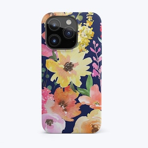 Floral Phone Case, iPhone X Case, iPhone 8 Plus Case, iPhone 7 Case, iPhone 8 Case, iPhone 7 plus, Flower phone case, Floral Iphone 11 Case