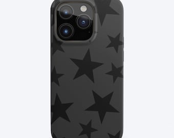 Star Phone Case, Black Star iPhone Case