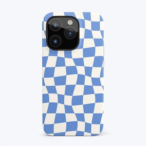 BLUE CHECKERED iPhone 15 Case, iPhone 15 Pro Max Case, iPhone 14 Pro Case, iPhone 11 14 Plus X 12 Case, Samsung Galaxy Google Pixel