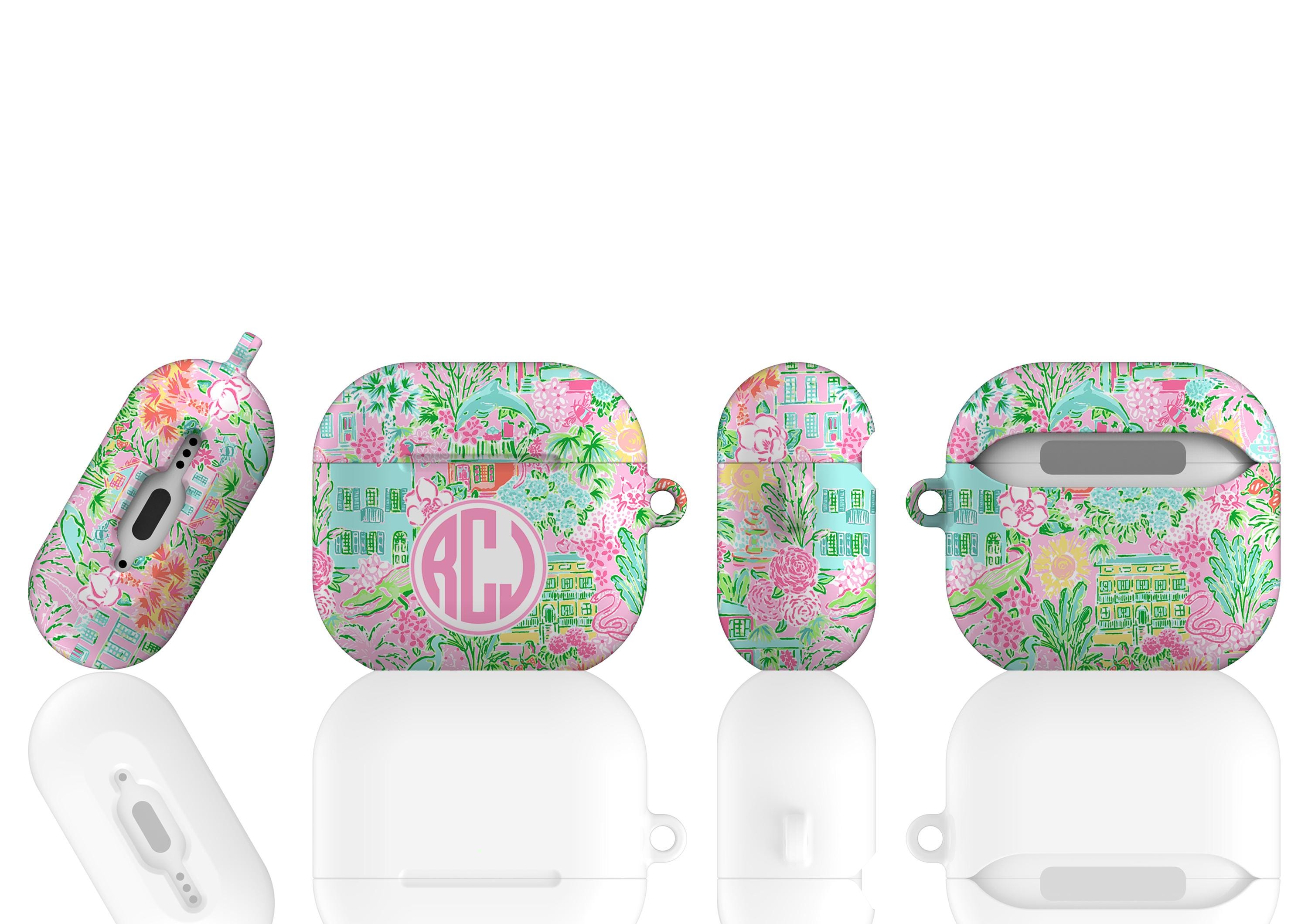 Monogram AirPod Case Pro Preppy Air Pod Case Personalized