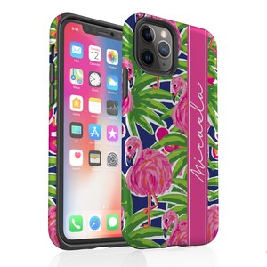 pink flamingo phone case