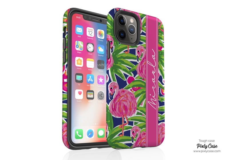 pink flamingo phone case