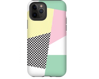Abstract Geometric iPhone 11 Case, iPhone XR Case, iPhone X Case, iPhone 7 Case, iPhone XS Case, iPhone 11 Pro Case, iPhone 8 Case