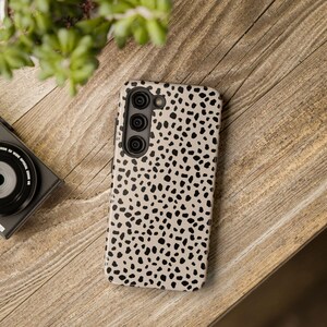 Minimalist Beige Phone Case for Samsung S24 and S25 Plus and Ultra