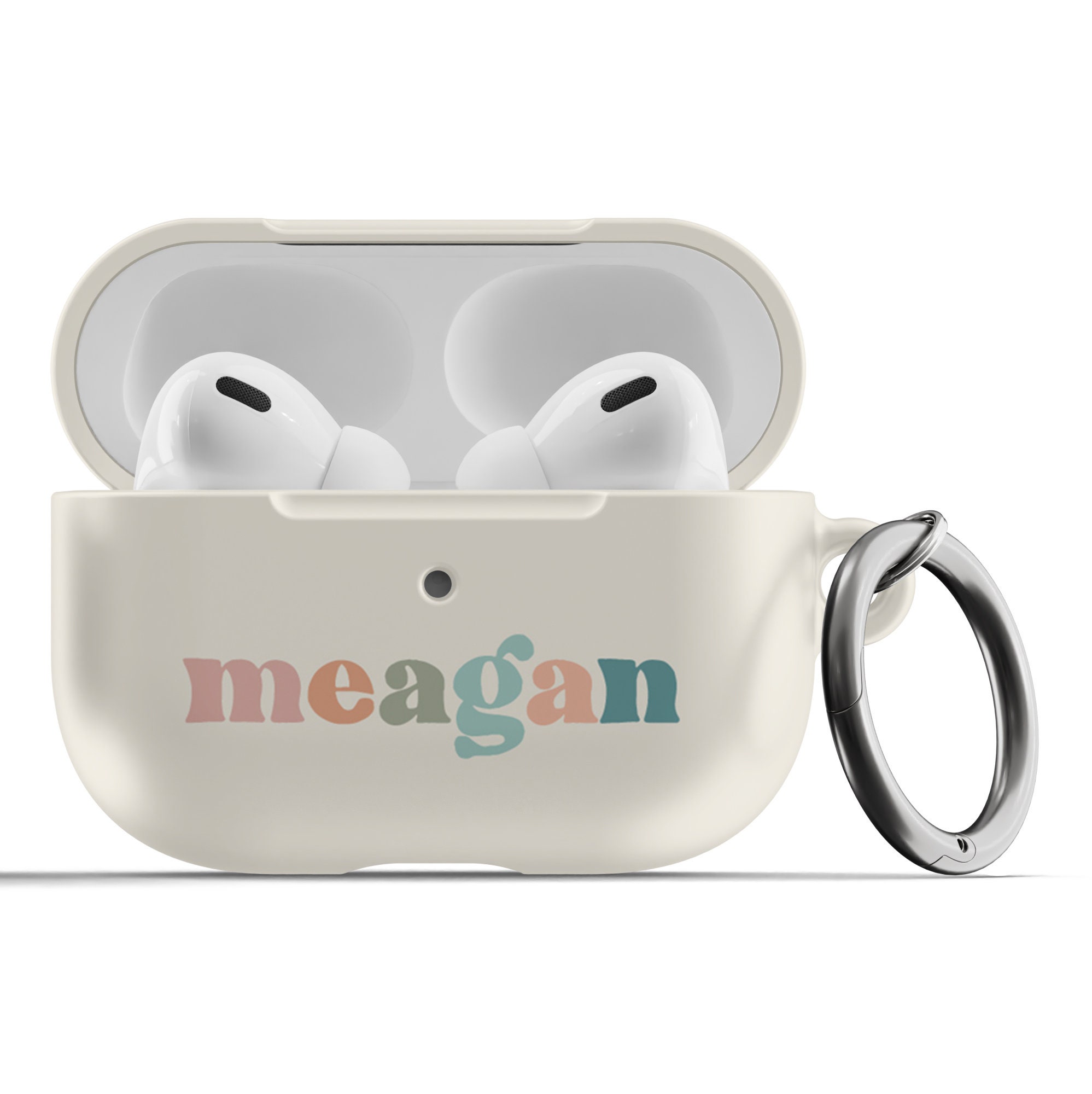 Airpod Pro Case Name, Personalized Airpod Case, Retro Font