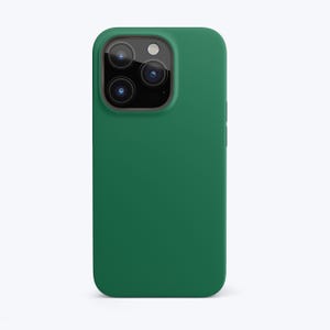 ABUNDANT GREEN Phone Case | for iPhone 15 Case, iPhone 14 Case, iPhone 13 Case, iPhone 12 Case, More Models Available, Block Coloured Case