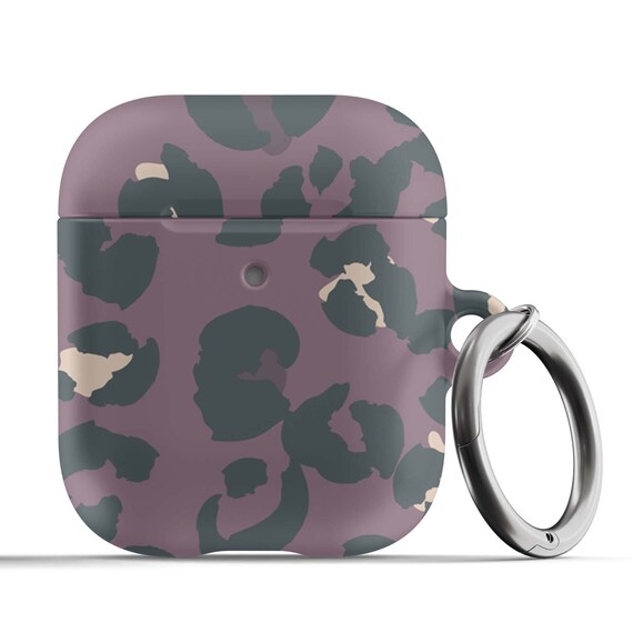 Mauve Floral Cute Luxury Designer Airpods 1 2 Pro Case With 