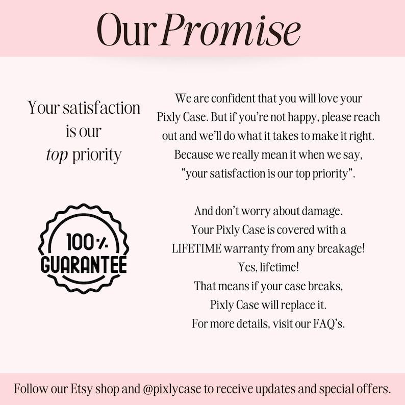 a pink poster with a black and white quote
