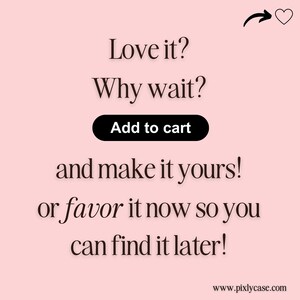 a pink background with the words love it? why wait? add to cart and