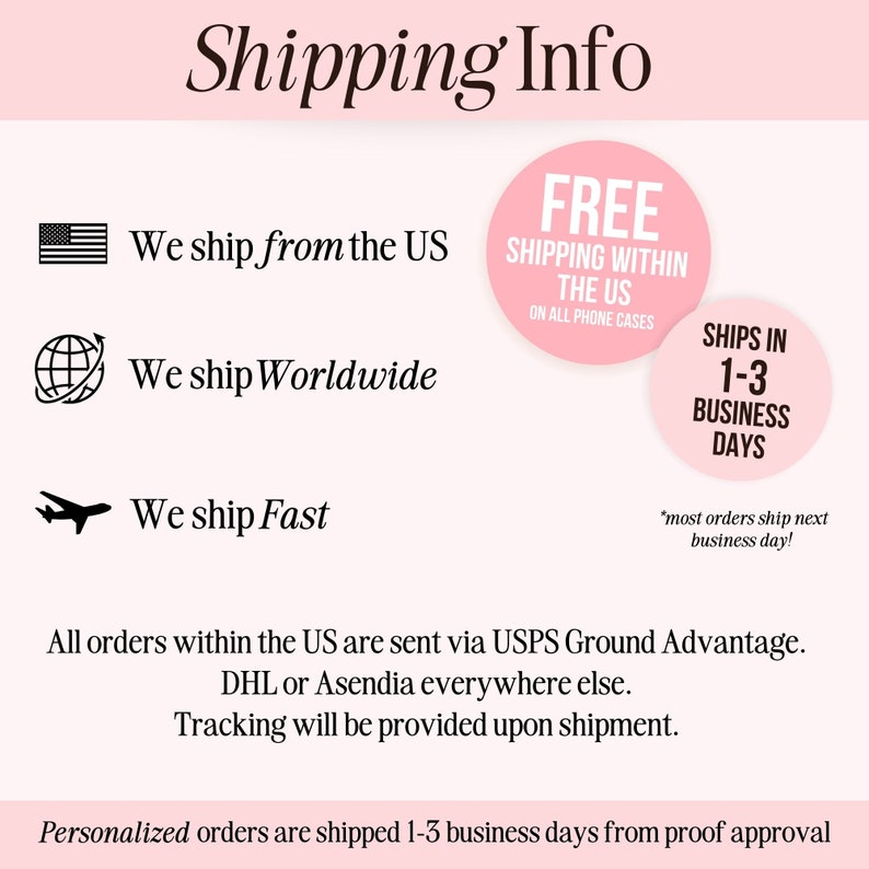 a flyer for a shipping company