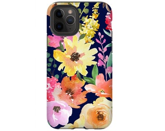 Floral Phone Case, iPhone X Case, iPhone 8 Plus Case, iPhone 7 Case, iPhone 8 Case, iPhone 7 plus, Flower phone case, Floral Iphone 11 Case