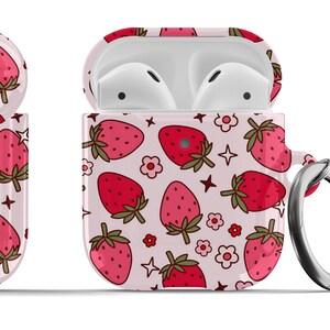 strawberry airpod case