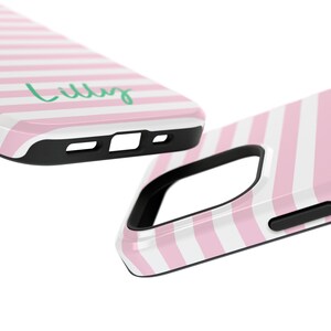 Preppy Handyhülle Niedliche iPhone Case mit Deinem Namen Handyhülle für iPhone 15 14 13 12 11 Pro Max Samsung S24 S23 S22 Ultra Plus Preppy Stuff Bild 4