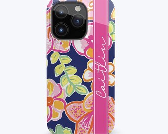 Monogrammed iPhone Case, Iphone 11 Case, Iphone 11 Pro Case, Iphone 11 Pro Max Case, Floral Phone Case, Iphone 8 Case, Iphone 8 Plus Case
