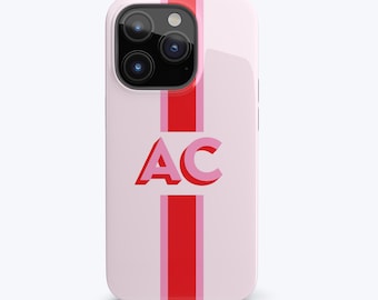 Etui na telefon Spersonalizowane etui na iPhone'a Etui na telefon Preppy Monogram Prezent dla kobiet Etui na telefon iPhone 15 14 13 12 11 Pro Max S24 S23 S22 Plus