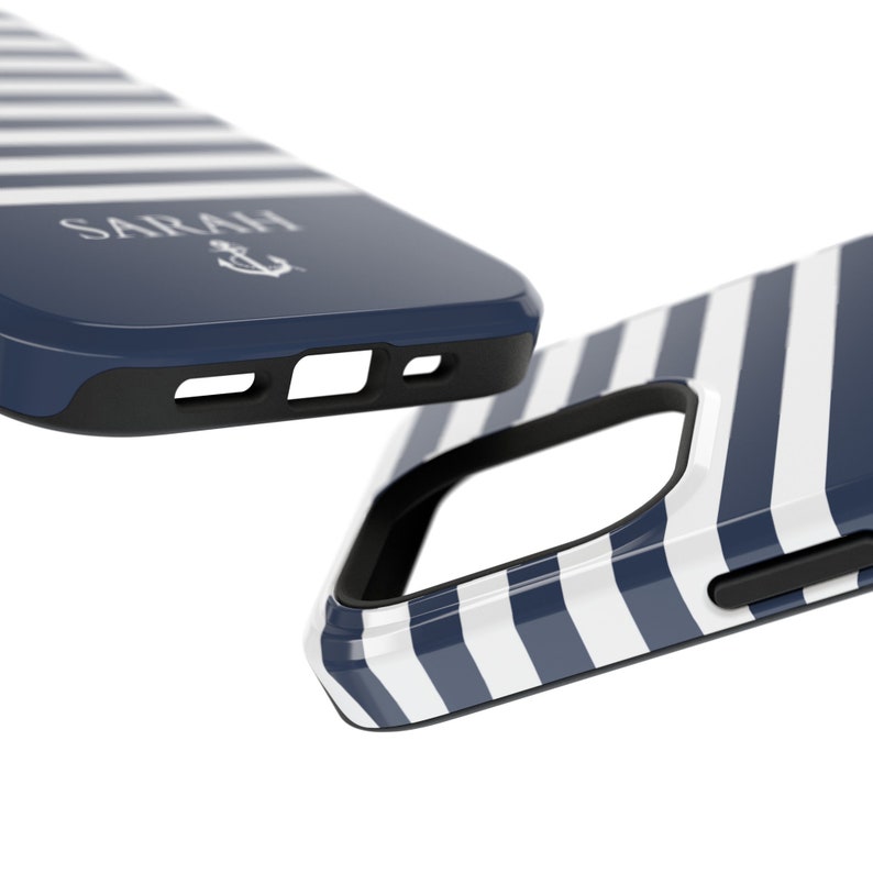 Nautical Phone Case iPhone Summer Preppy Coastal Aesthetic Case iPhone 15 14 13 12 11 Pro Max S24 S23 S22 S21 Ultra Plus Sea Lover Gift image 4