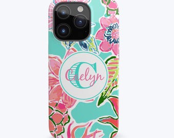Iphone Case Monogram Iphone Case, Monogram Phone Case, Preppy iPhone Case, Preppy Phone Case, Monogrammed Phone Case