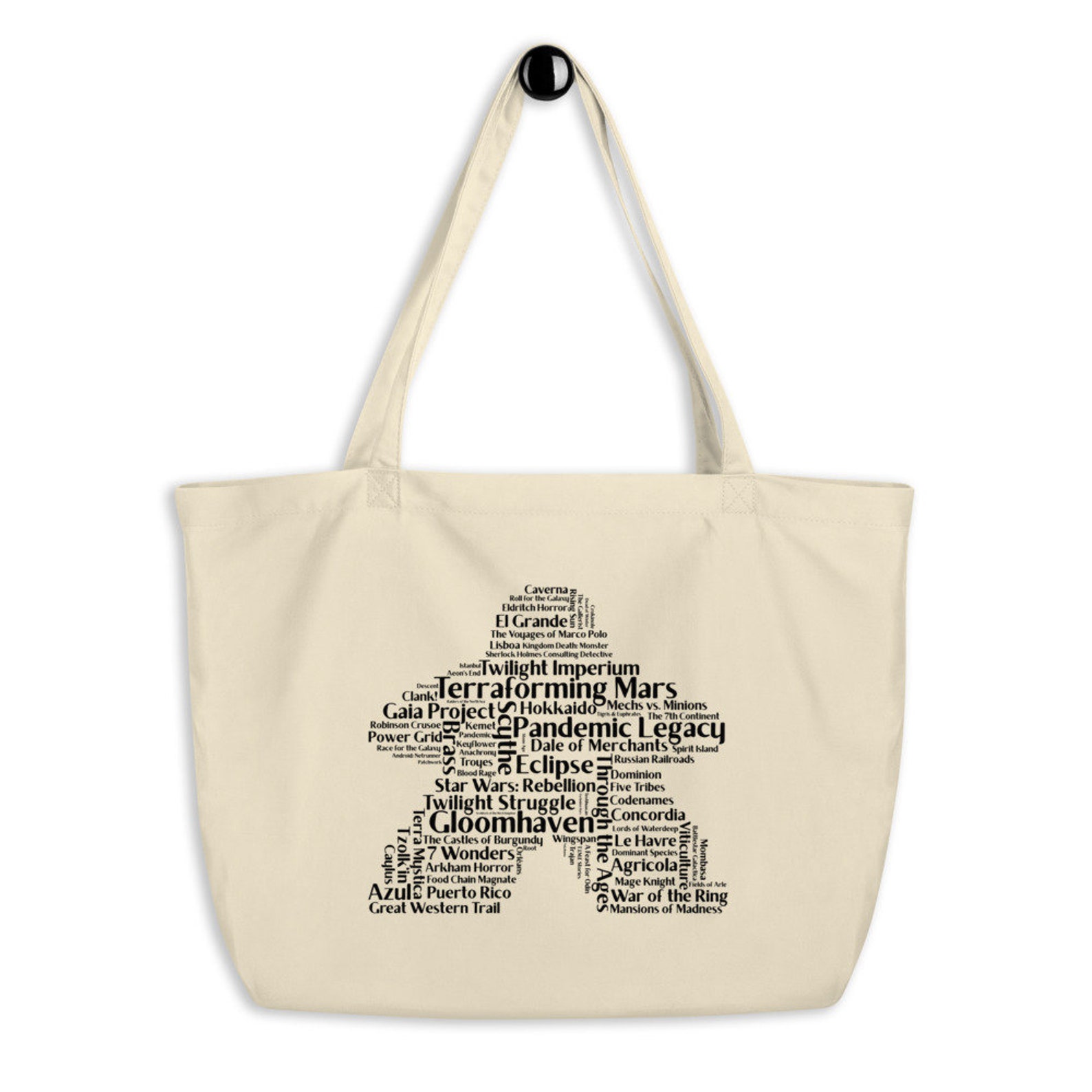 Board Game Tote Bag Board Game Geek Top 100 organic Cotton Etsy UK